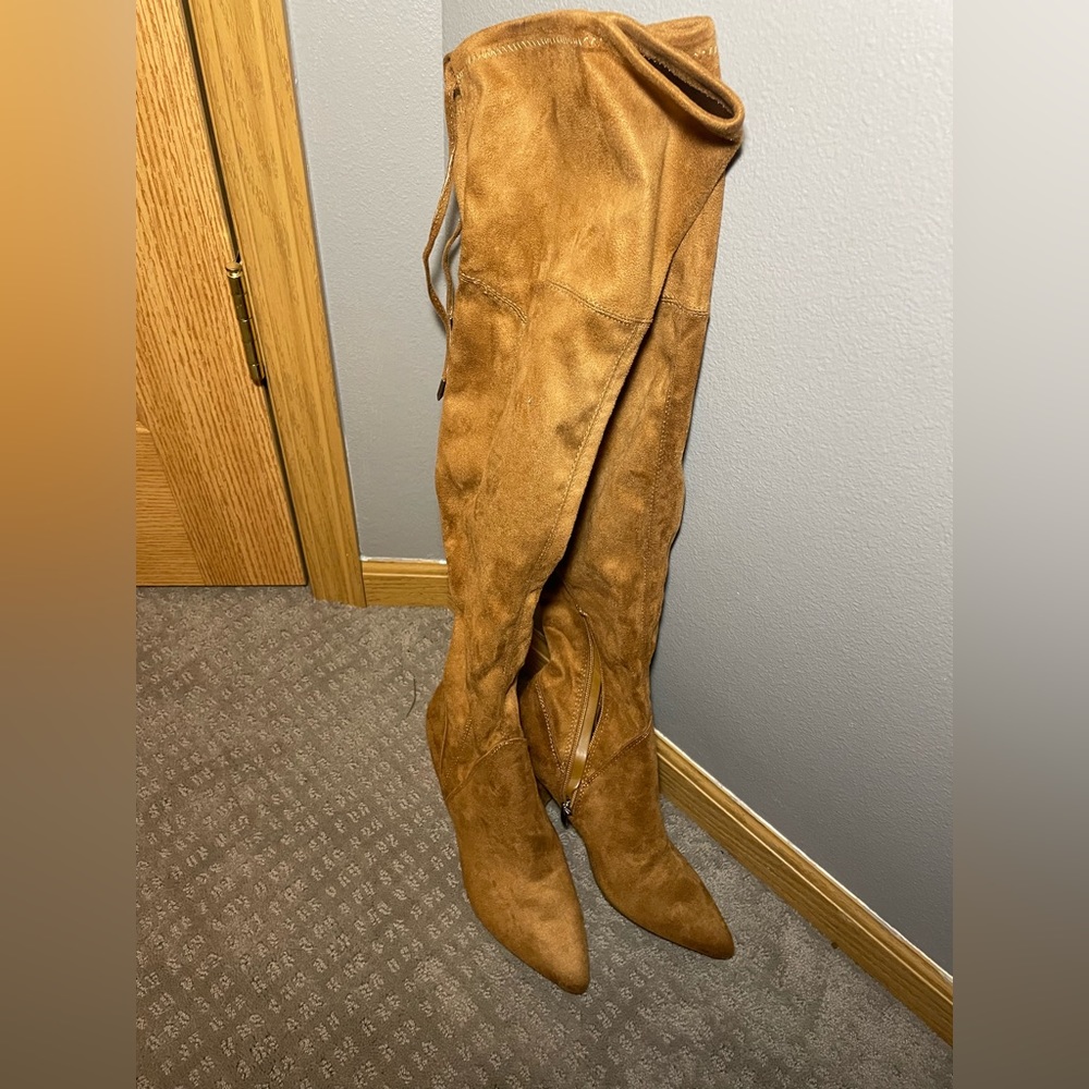 Brown over the knee Marc Fisher Boots 6 1/2